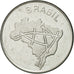 Münze, Brasilien, 10 Cruzeiros, 1980, SS+, Stainless Steel, KM:592.1