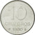 Coin, Brazil, 10 Cruzeiros, 1980, AU(50-53), Stainless Steel, KM:592.1