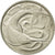 Moneta, Singapur, 20 Cents, 1977, Singapore Mint, AU(50-53), Miedź-Nikiel, KM:4