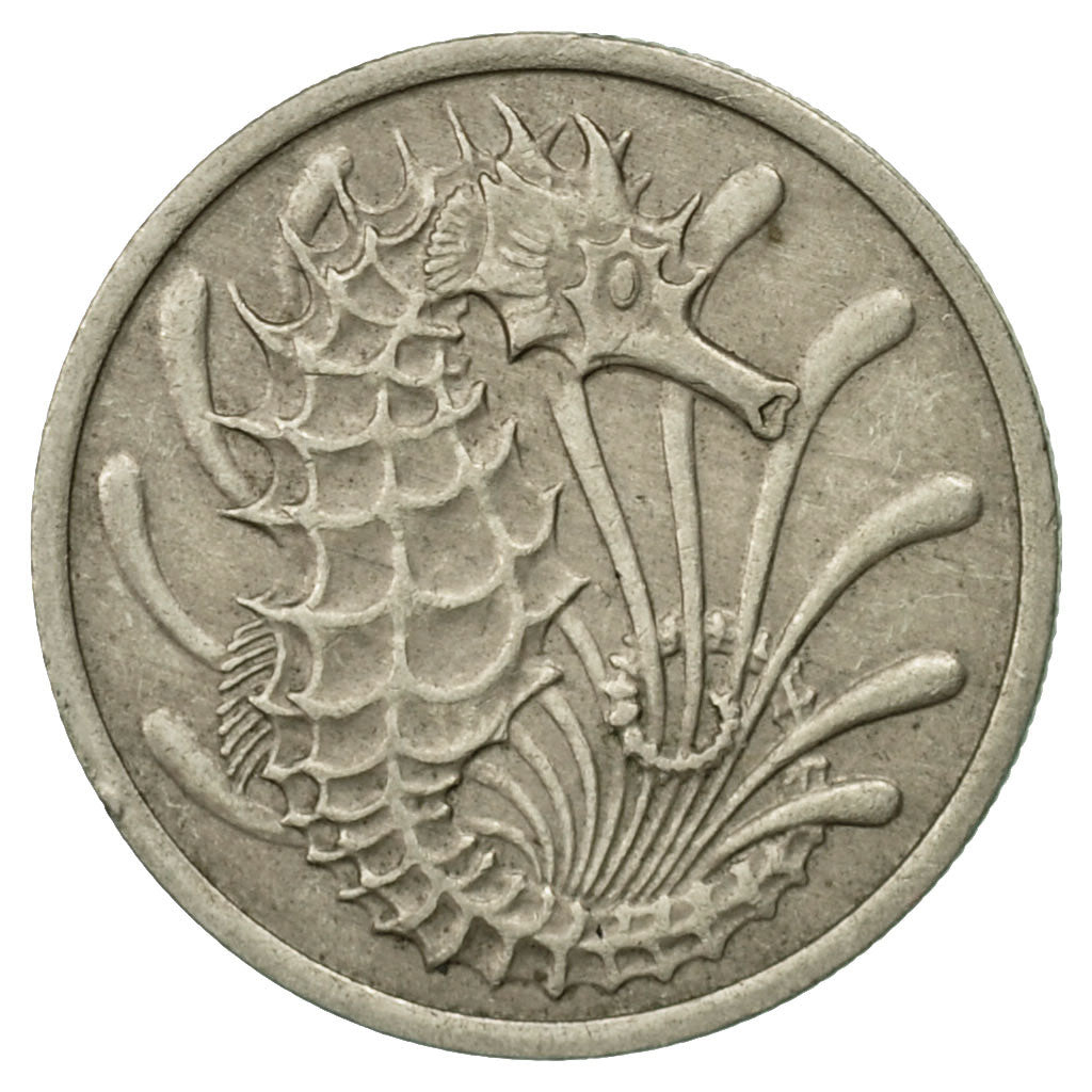 Monnaie, Singapour, 10 Cents, 1973, Singapore Mint, TTB, Copper-nickel, KM:3