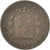 Moneda, España, Alfonso XII, 5 Centimos, 1877, BC+, Bronce, KM:674