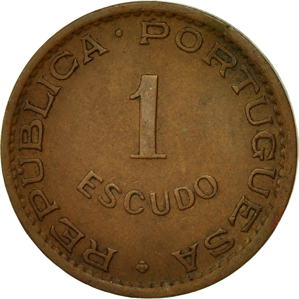 Moneta, Mozambico, Escudo, 1957, BB, Bronzo, KM:82