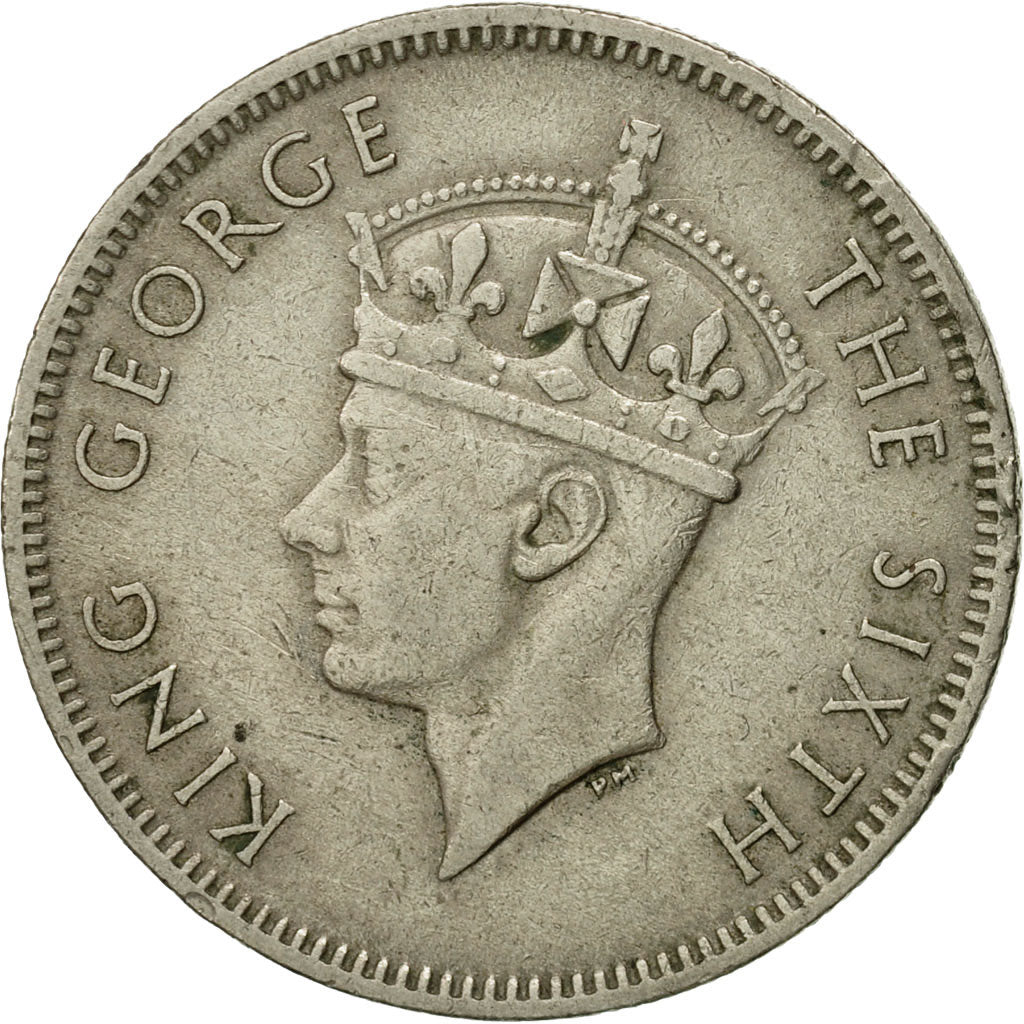 Münze, MALAYA, 20 Cents, 1948, SS, Copper-nickel, KM:9