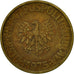 Moneta, Polska, 5 Zlotych, 1975, Warsaw, VF(30-35), Mosiądz, KM:81.1