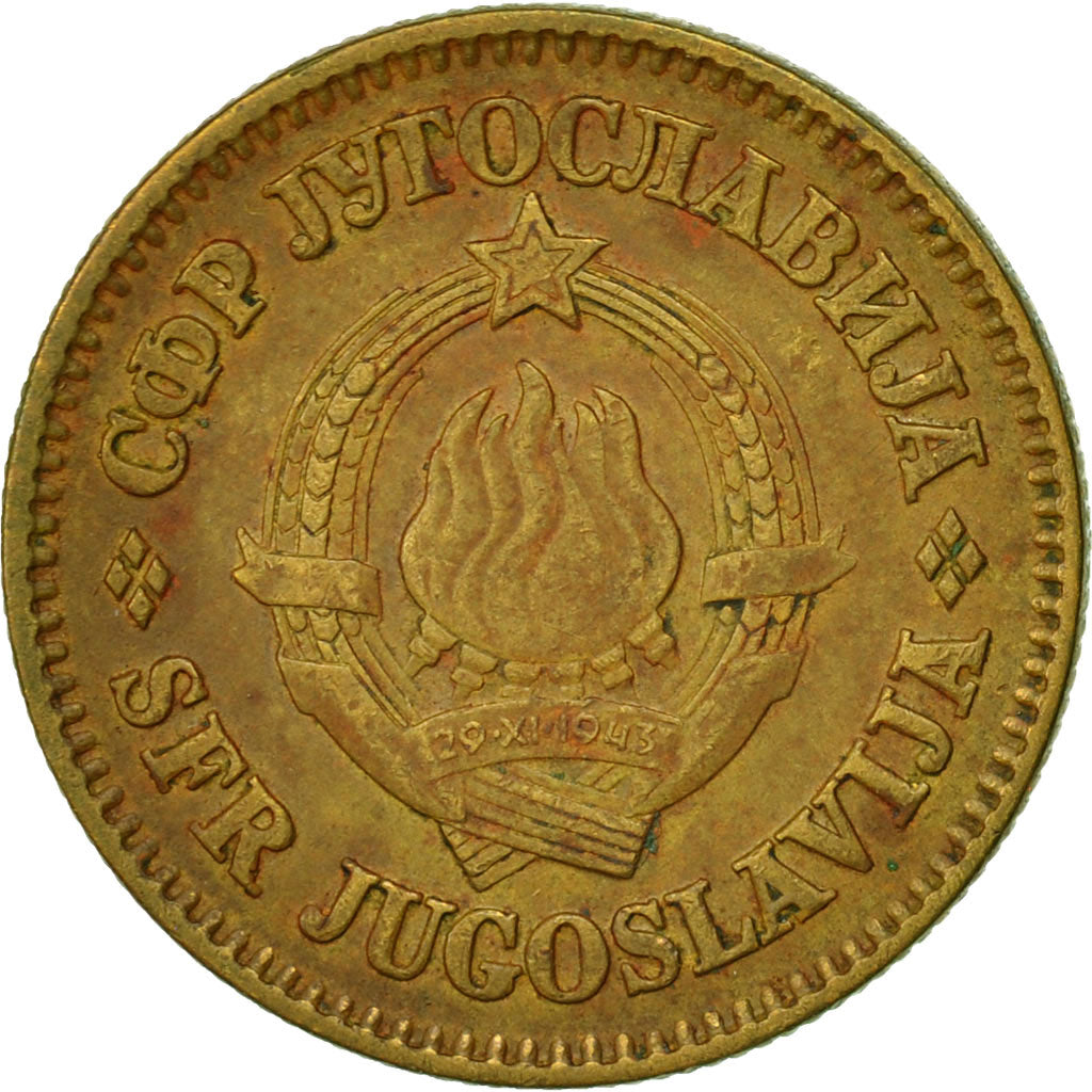 Coin, Yugoslavia, 50 Para, 1978, EF(40-45), Brass, KM:46.1