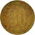 Moneta, Jugosławia, 50 Para, 1978, EF(40-45), Mosiądz, KM:46.1