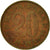 Coin, Yugoslavia, 20 Para, 1977, EF(40-45), Brass, KM:45