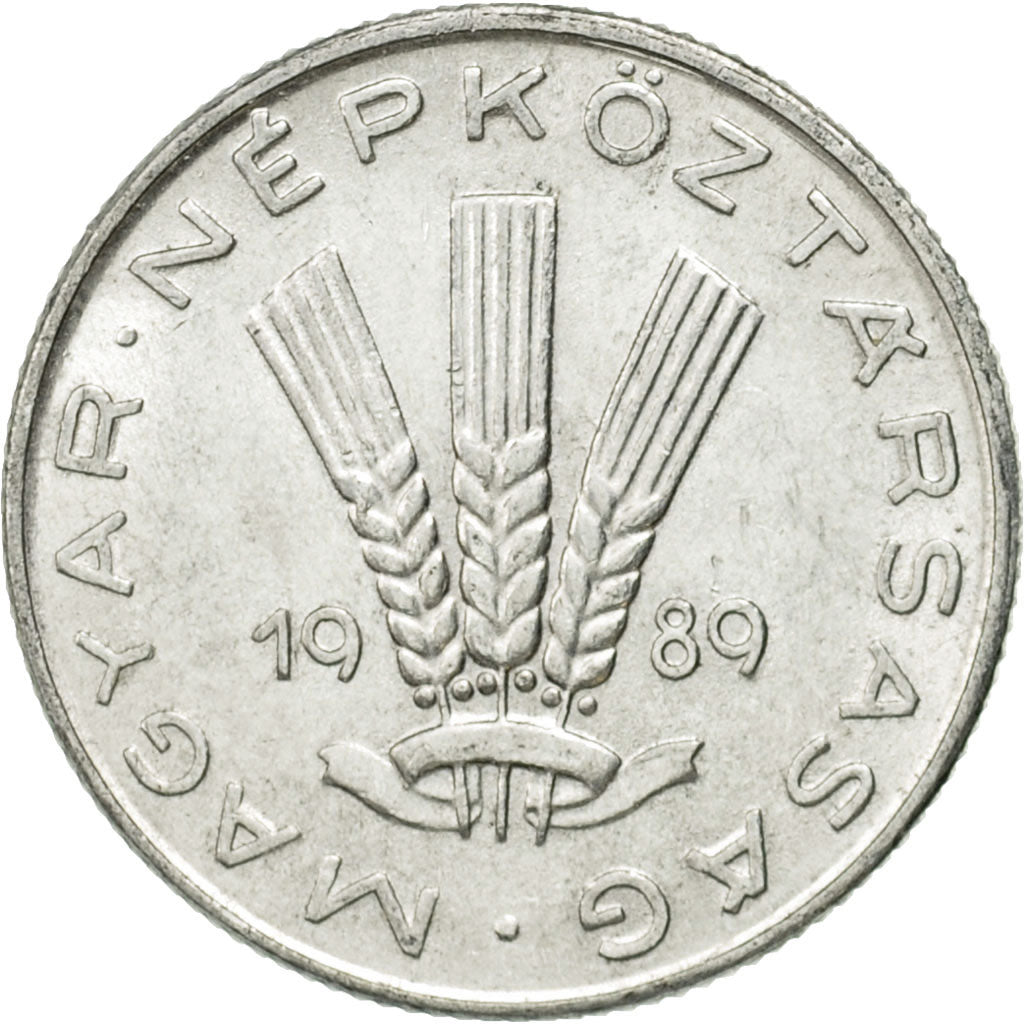 Moneta, Ungheria, 20 Fillér, 1989, Budapest, BB, Alluminio, KM:573