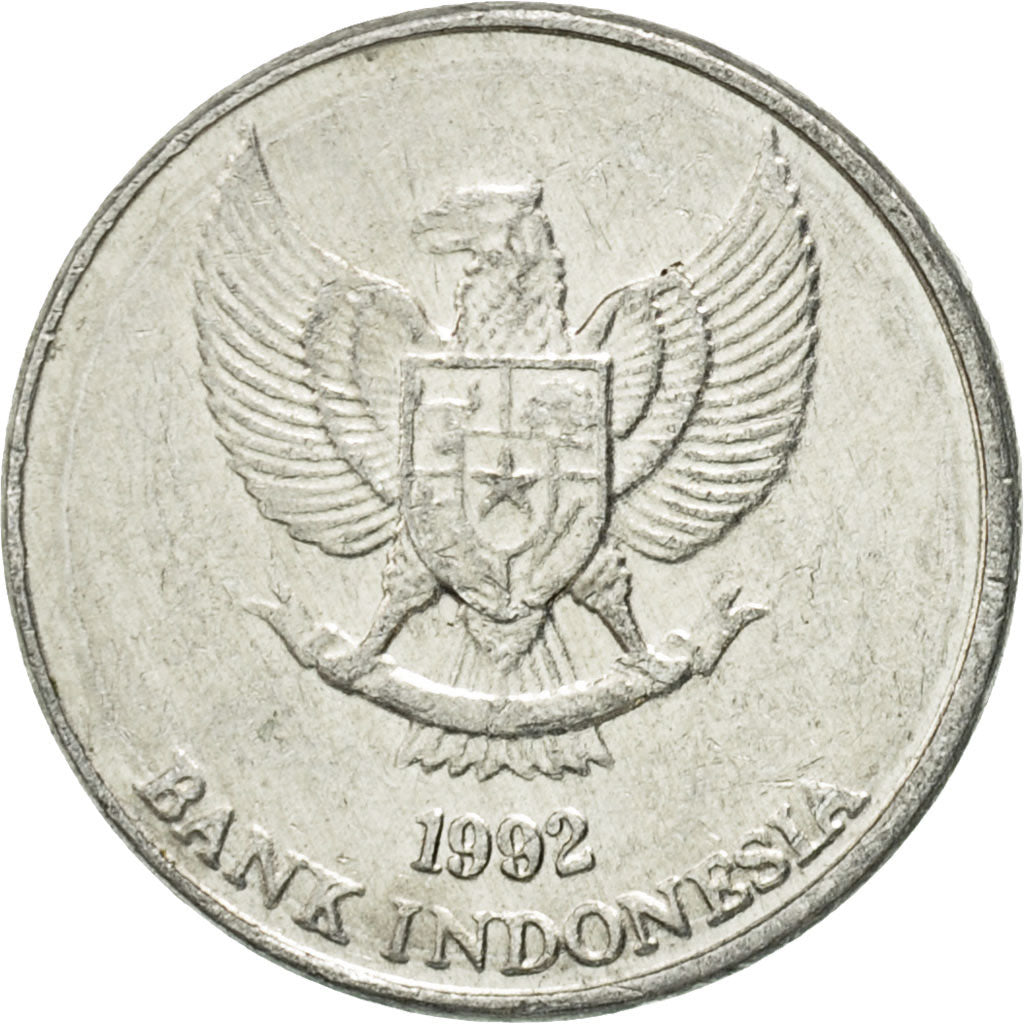 Münze, Indonesien, 25 Rupiah, 1992, SS, Aluminium, KM:55