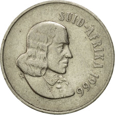 Coin, South Africa, 10 Cents, 1966, EF(40-45), Nickel, KM:68.2