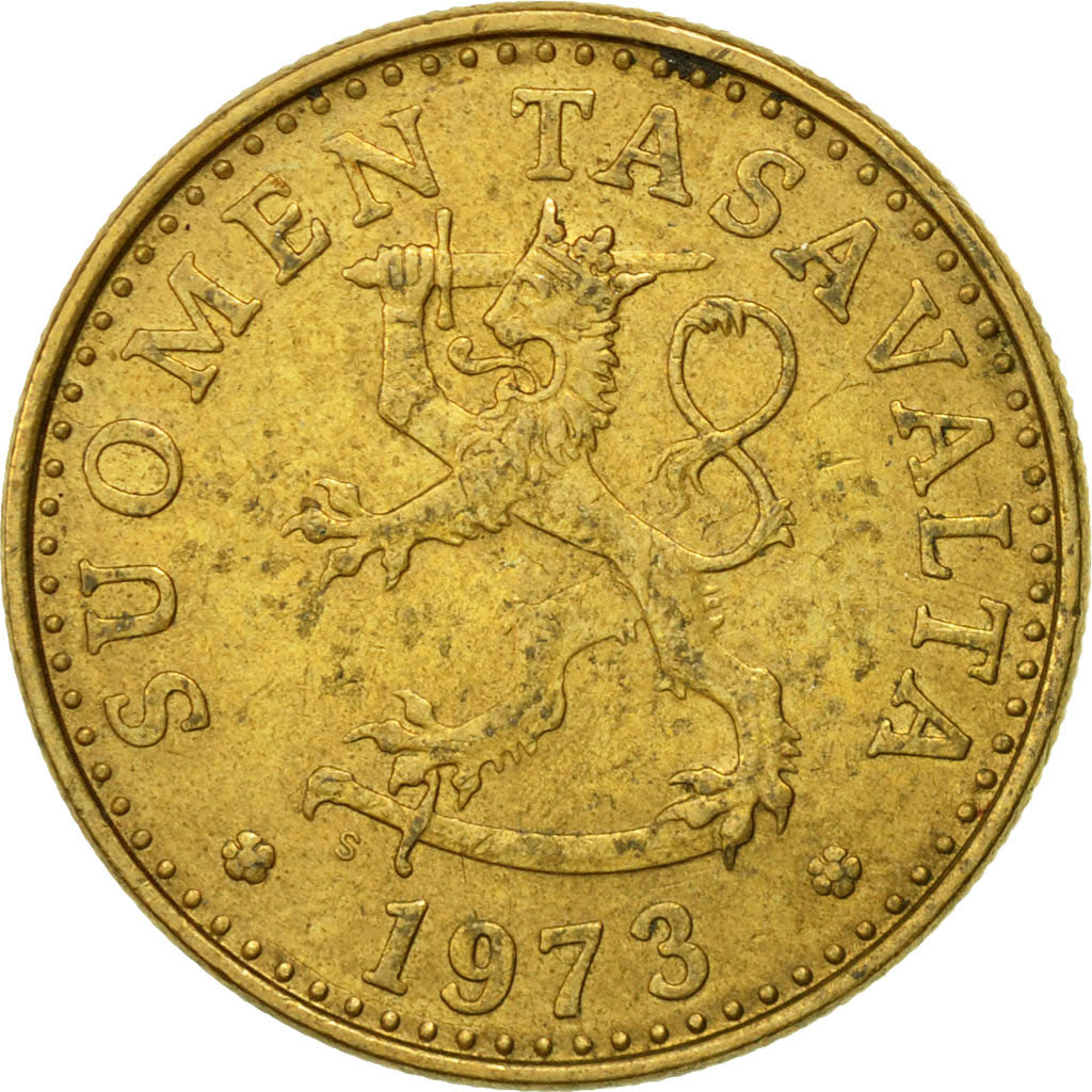 Münze, Finnland, 20 Pennia, 1973, SS, Aluminum-Bronze, KM:47
