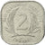 Monnaie, Etats des caraibes orientales, Elizabeth II, 2 Cents, 1994, TTB