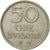 Moneda, Suecia, Gustaf VI, 50 Öre, 1973, MBC, Cobre - níquel, KM:837