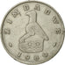 Coin, Zimbabwe, Dollar, 1980, EF(40-45), Copper-nickel, KM:6