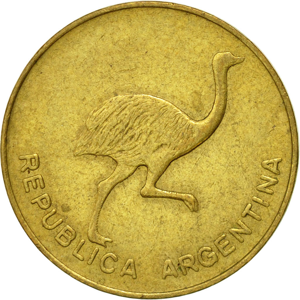 Coin, Argentina, Centavo, 1986, EF(40-45), Brass, KM:96.2