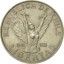 Coin, Chile, 5 Pesos, 1977, EF(40-45), Copper-nickel, KM:209