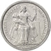 NEW CALEDONIA, 50 Centimes, 1949, Paris, KM #1, MS(64), Aluminum, 18, Lecompte..