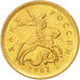 Coin, Russia, 10 Kopeks, 2007, Saint-Petersburg, AU(50-53), Tombac plated Steel