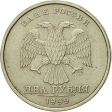 Monnaie, Russie, 2 Roubles, 1999, Saint-Petersburg, TTB, Copper-Nickel-Zinc