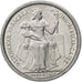 NEW CALEDONIA, 50 Centimes, 1949, Paris, KM #1, MS(64), Aluminum, 18, Lecompte..