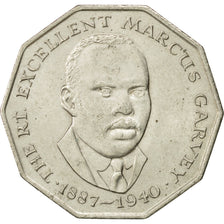 Monnaie, Jamaica, Elizabeth II, 50 Cents, 1975, Franklin Mint, TTB