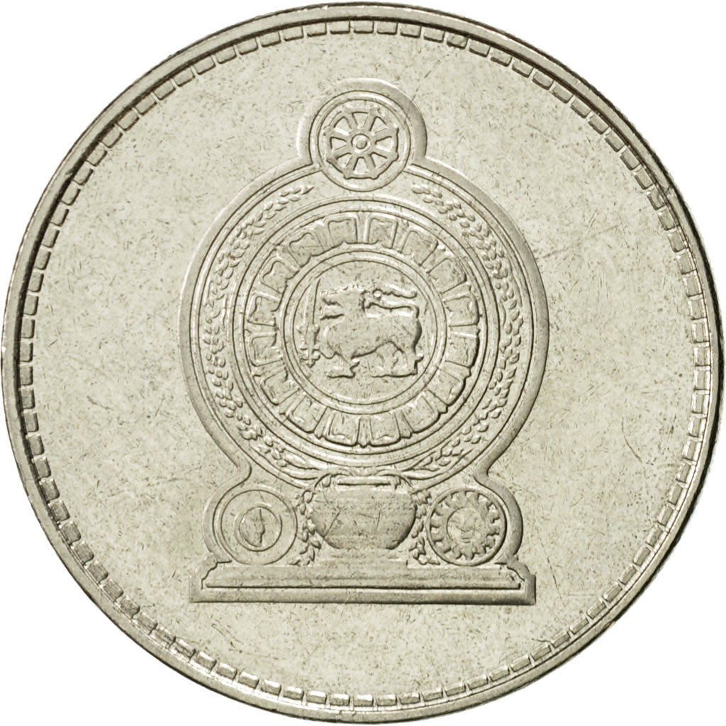 Monnaie, Sri Lanka, 2 Rupees, 2006, TTB+, Nickel Clad Steel, KM:147a