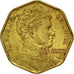 Moneta, Chile, 5 Pesos, 1993, Santiago, EF(40-45), Aluminium-Brąz, KM:232