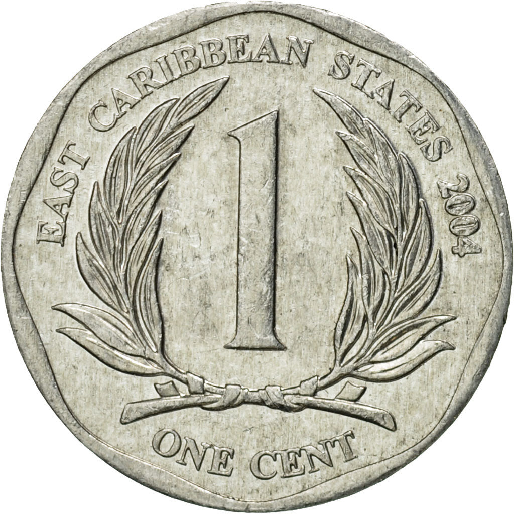 Coin, East Caribbean States, Elizabeth II, Cent, 2004, British Royal Mint