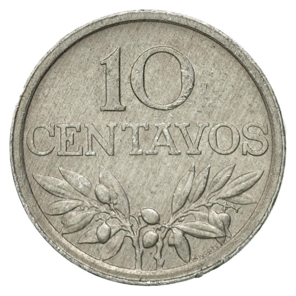 Coin, Portugal, 10 Centavos, 1979, EF(40-45), Aluminum, KM:594