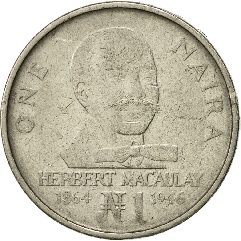 Monnaie, Nigéria, Elizabeth II, Naira, 1991, TTB, Nickel plated steel, KM:14