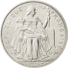 NEW CALEDONIA, 5 Francs, 1994, Paris, KM #16, MS(64), Aluminum, 31, Lecompte...