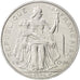 Moneda, Nueva Caledonia, 5 Francs, 1994, SC+, Aluminio, KM:16, Lecompte:81