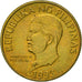 Moneda, Filipinas, 50 Sentimos, 1993, MBC, Latón, KM:242.3