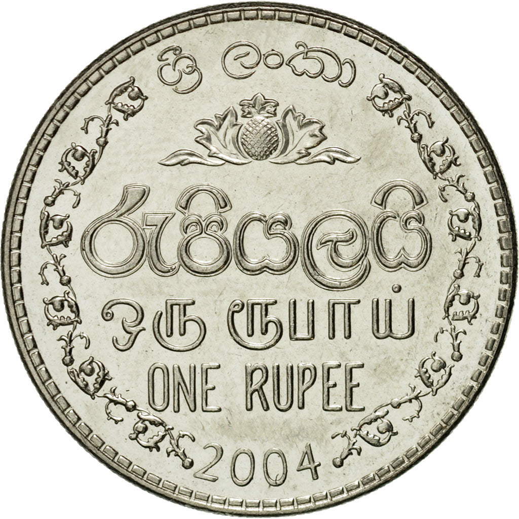 Monnaie, Sri Lanka, Rupee, 2004, SUP, Nickel Clad Steel, KM:136a