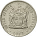 Moneta, Południowa Afryka, 10 Cents, 1977, EF(40-45), Nikiel, KM:85