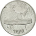 Coin, INDIA-REPUBLIC, 50 Paise, 1998, EF(40-45), Stainless Steel, KM:69