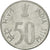 Coin, INDIA-REPUBLIC, 50 Paise, 1998, EF(40-45), Stainless Steel, KM:69