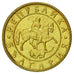 Coin, Bulgaria, 10 Leva, 1997, EF(40-45), Brass, KM:224