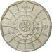 Moneta, Portugal, 20 Escudos, 1988, Lisbon, AU(50-53), Miedź-Nikiel, KM:634.1