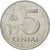 Coin, Lithuania, 5 Centai, 1991, EF(40-45), Aluminum, KM:87
