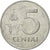 Moneta, Lituania, 5 Centai, 1991, BB, Alluminio, KM:87