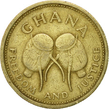 Coin, Ghana, 500 Cedis, 1996, EF(40-45), Nickel-brass, KM:34
