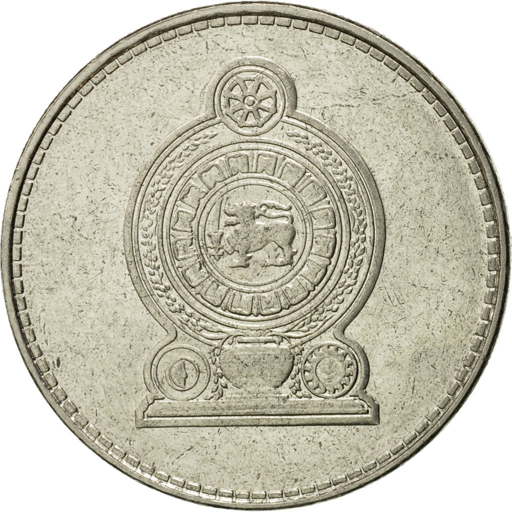 Monnaie, Sri Lanka, 2 Rupees, 2006, TTB+, Nickel Clad Steel, KM:147a