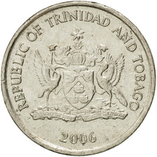 Monnaie, TRINIDAD & TOBAGO, 10 Cents, 2006, Franklin Mint, TTB, Copper-nickel