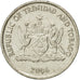 Moneta, TRINIDAD E TOBAGO, 10 Cents, 2006, Franklin Mint, BB, Rame-nichel, KM:31