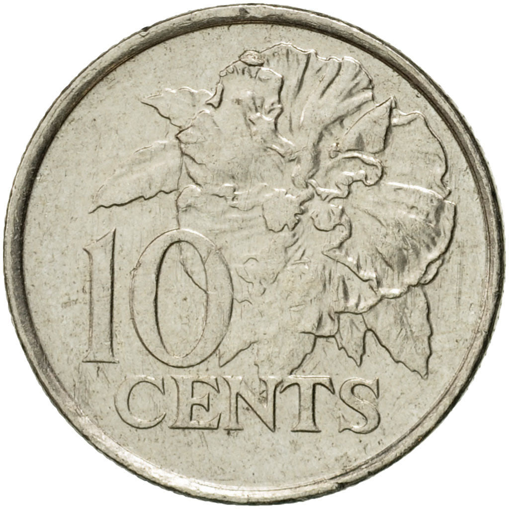 Coin, TRINIDAD & TOBAGO, 10 Cents, 2006, Franklin Mint, EF(40-45)