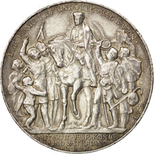 GERMAN STATES, 3 Mark, 1913, Berlin, KM #534, AU(50-53), Silver, 33, 16.67