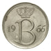 Coin, Belgium, 25 Centimes, 1966, Brussels, AU(55-58), Copper-nickel, KM:153.1