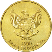 Coin, Indonesia, 50 Rupiah, 1995, EF(40-45), Aluminum-Bronze, KM:52