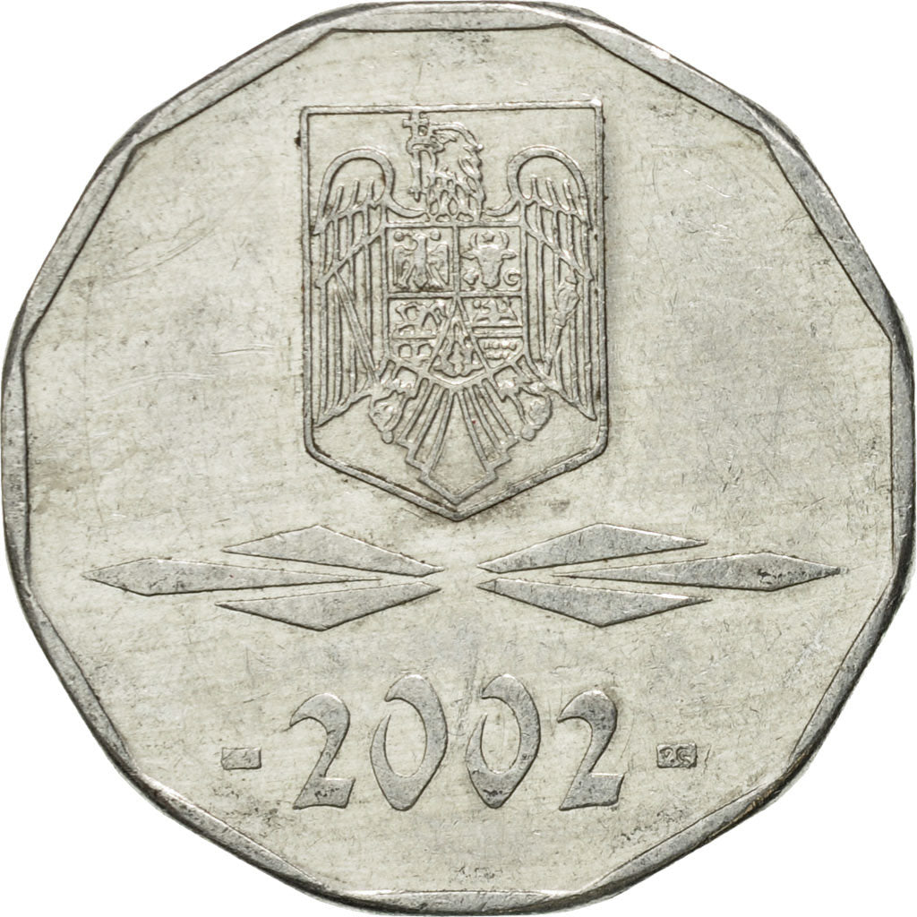Münze, Rumänien, 5000 Lei, 2002, Bucharest, SS, Aluminium, KM:158